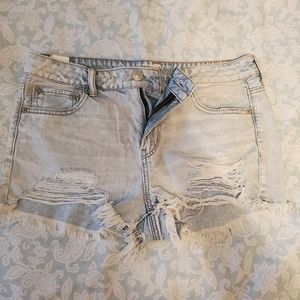 American Eagle jean shorts boyfriend fit